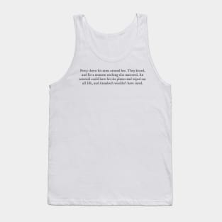 The Mark of Athena quote Tank Top